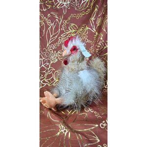 Red Shed Realistic Rooster Chicken Plush stuffed animal toy